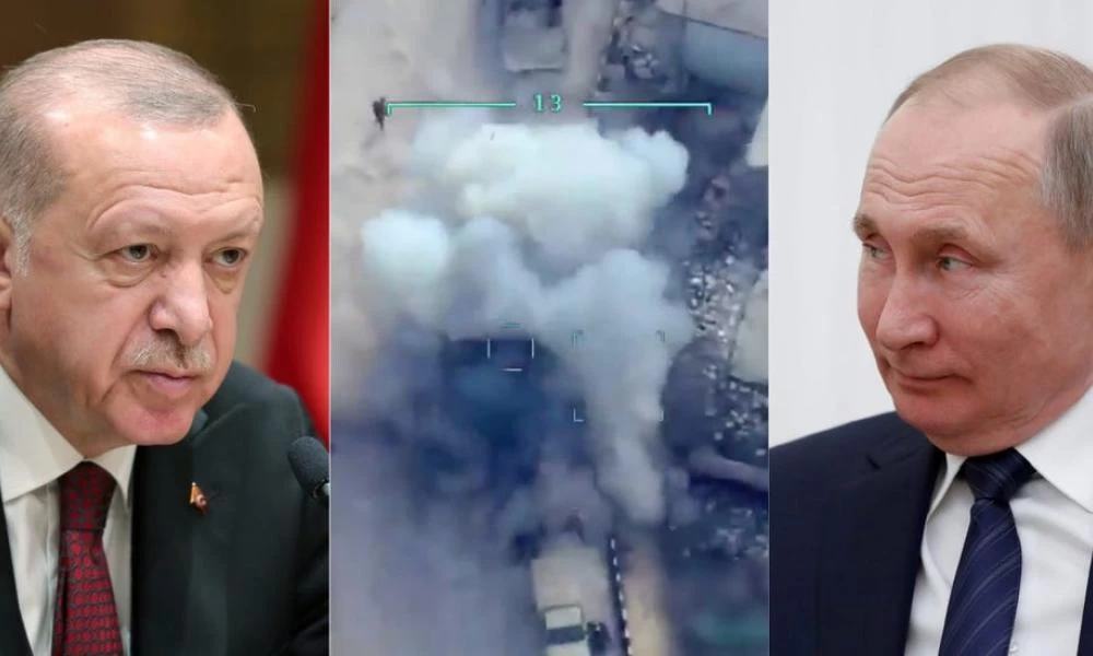 "Πολεμικό σόου" Ερντογάν στο Μπακού: "Θα συνεχίσουμε σε άλλα μέτωπα" - Τι απαντά το Κρεμλίνο